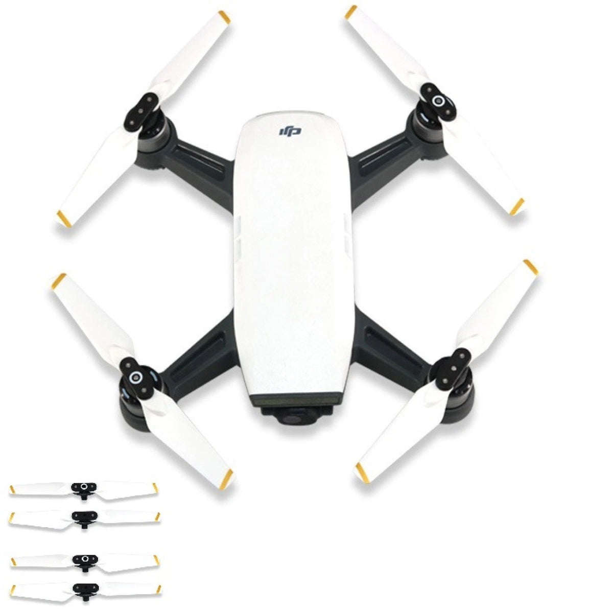 2 Pairs CW/CCW  Propeller Fast Release Foldable Snap-on For DJI SPARK 4730F