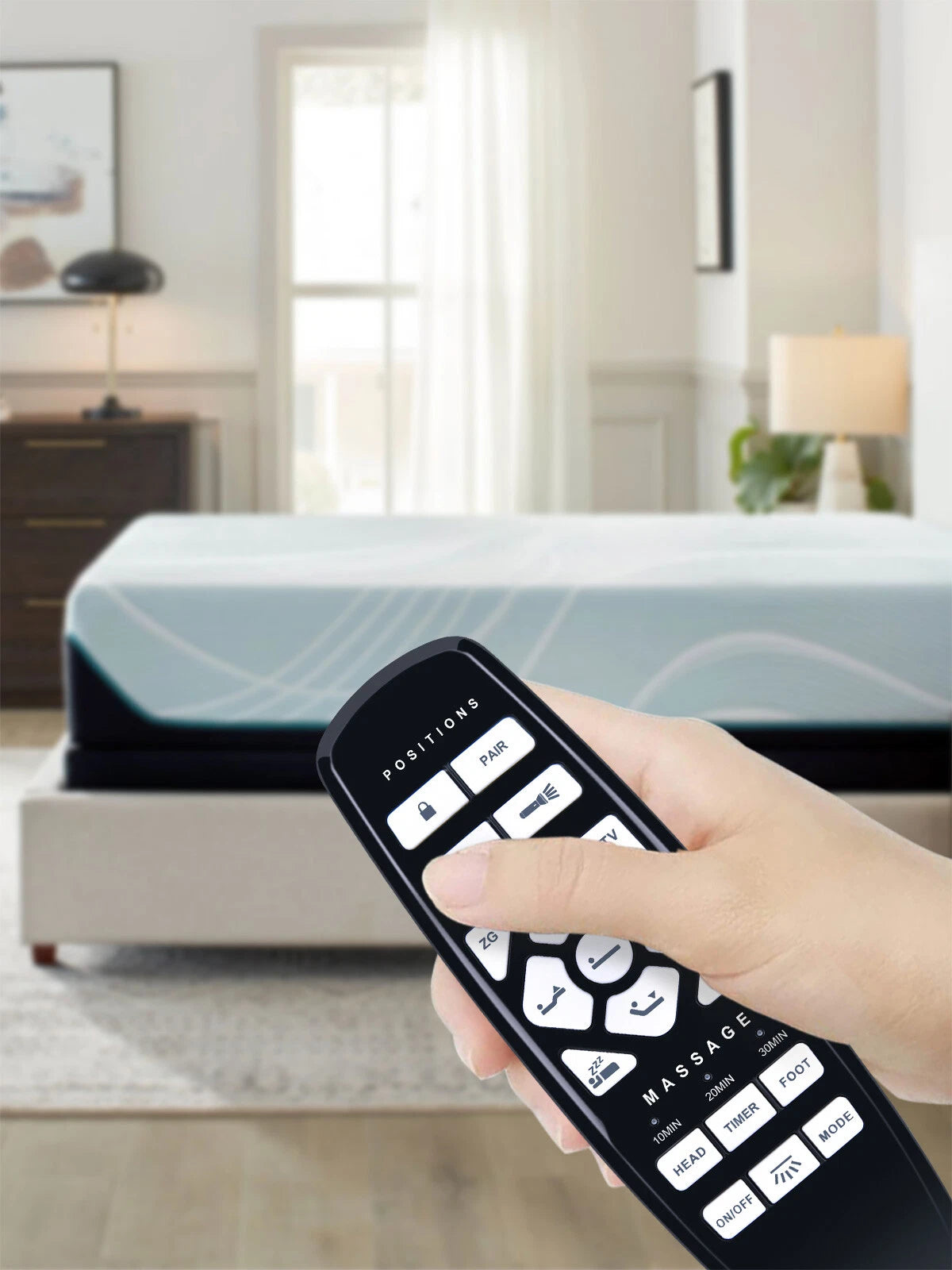 Remote Control For GhostBed Okin RF.27.19.02 Adjustable Bed