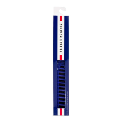 JOHNNY B. Professional 4 Pack Carbon Cutting & Styling Combs for 4-Pack, Blue