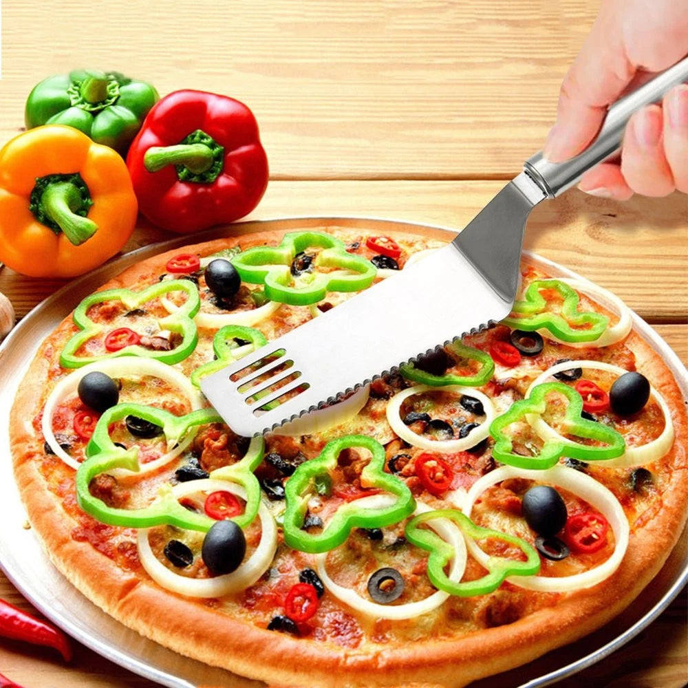 Tafond Stainless Steel Pie Cutter and Server, Cake 10.6 inches, Silver