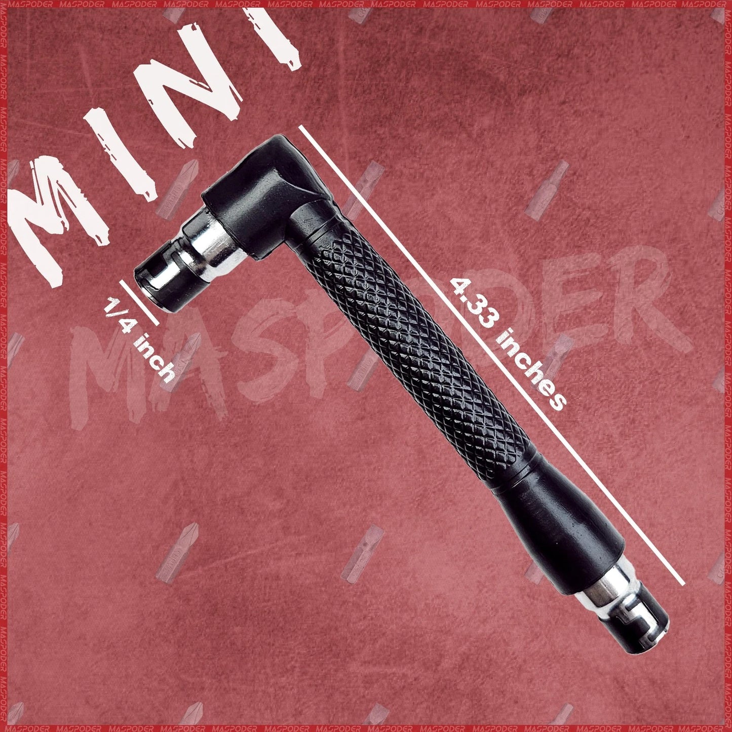 MASPODER Bike Tool Kit, 44 in 1 Multitool with Screwdriver Regular size, Red