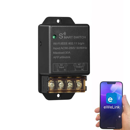 30A Hight Power WiFi Wireless Smart Switch, DIY Module for Home...