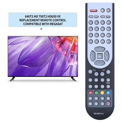 Replacement Remote Control For Megasat HD 640T2 / HD 750T2