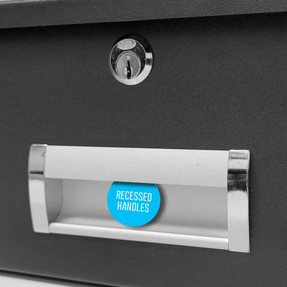 2U Locking Rack Drawer by AxcessAbles | 15" RACK DRAWER, DRAWER WITH LOCK