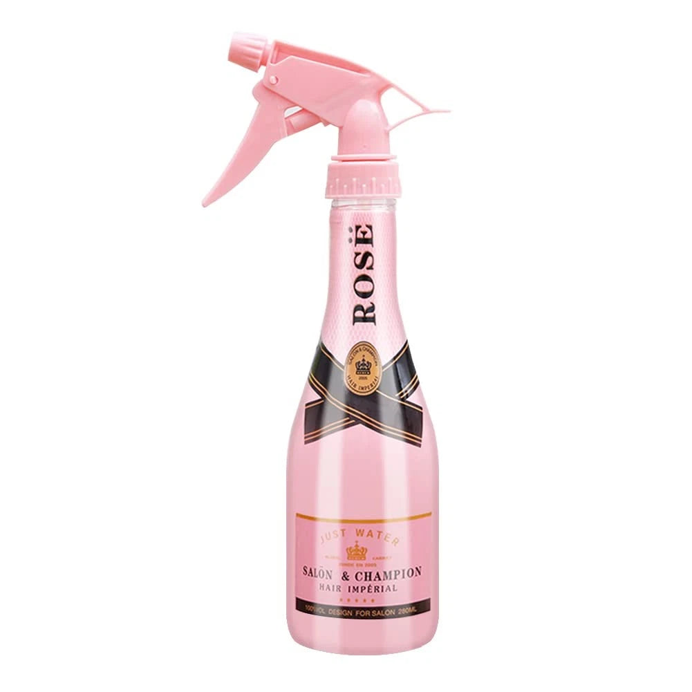 YOUNGFLY Mist Spray Bottle, 9.8oz Pink Rose Champagne Design 9.5 Ounces,