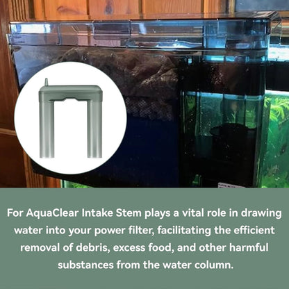 Aquarium Intake Stem for AquaClear 70, 110 Power Filters, Transparent
