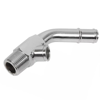 Hot Water Radiator Coolant Temp Sensor Elbow Connector Tube Replace E5TZ-18599-C