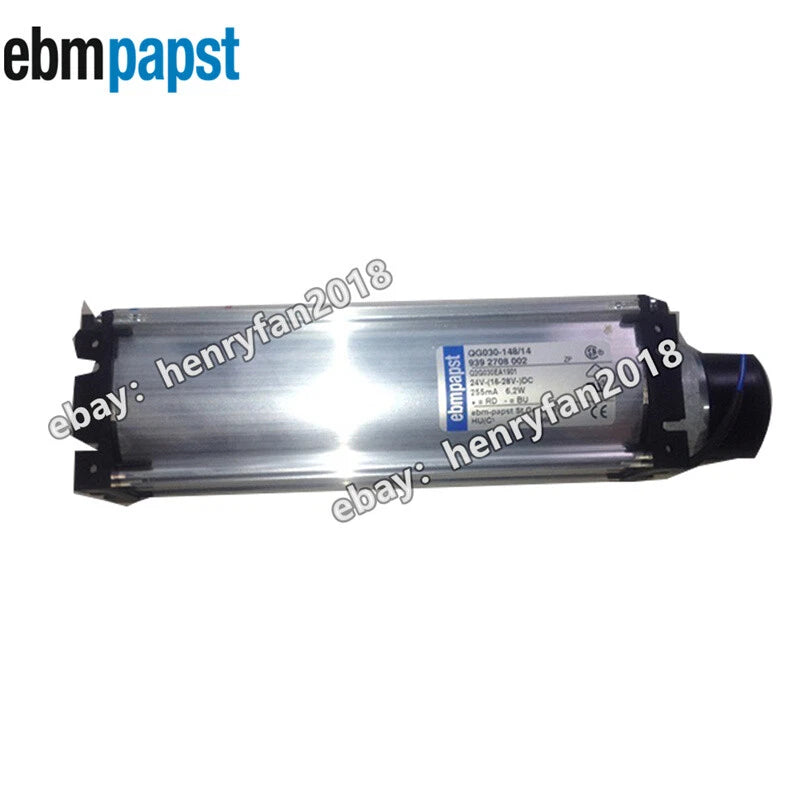 Ebm-papst QG030-148/14 Blower Fan DC 24V 4.7W Cross Flow Fan For Elevator