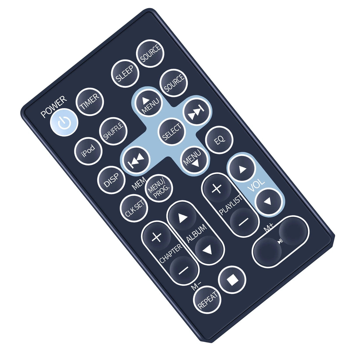 Replacement Remote Control For iLive IHP610B Home Music System