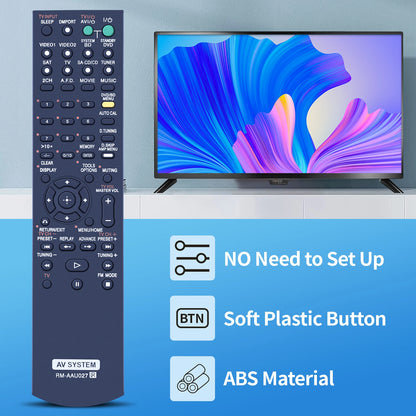 RM-AAU027 Remote Control For Sony AV Receiver STR-KM5000 HT-DDW5500