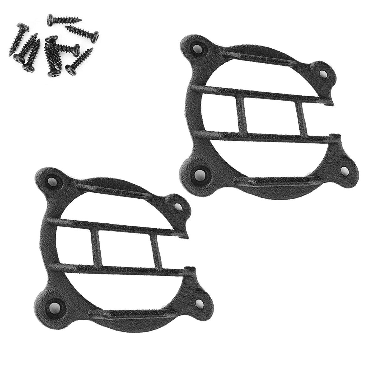 Front Headlight Lamp Cover W/ Screws for Traxxas TRX-4 2021 Ford Bronco 1/10 RC