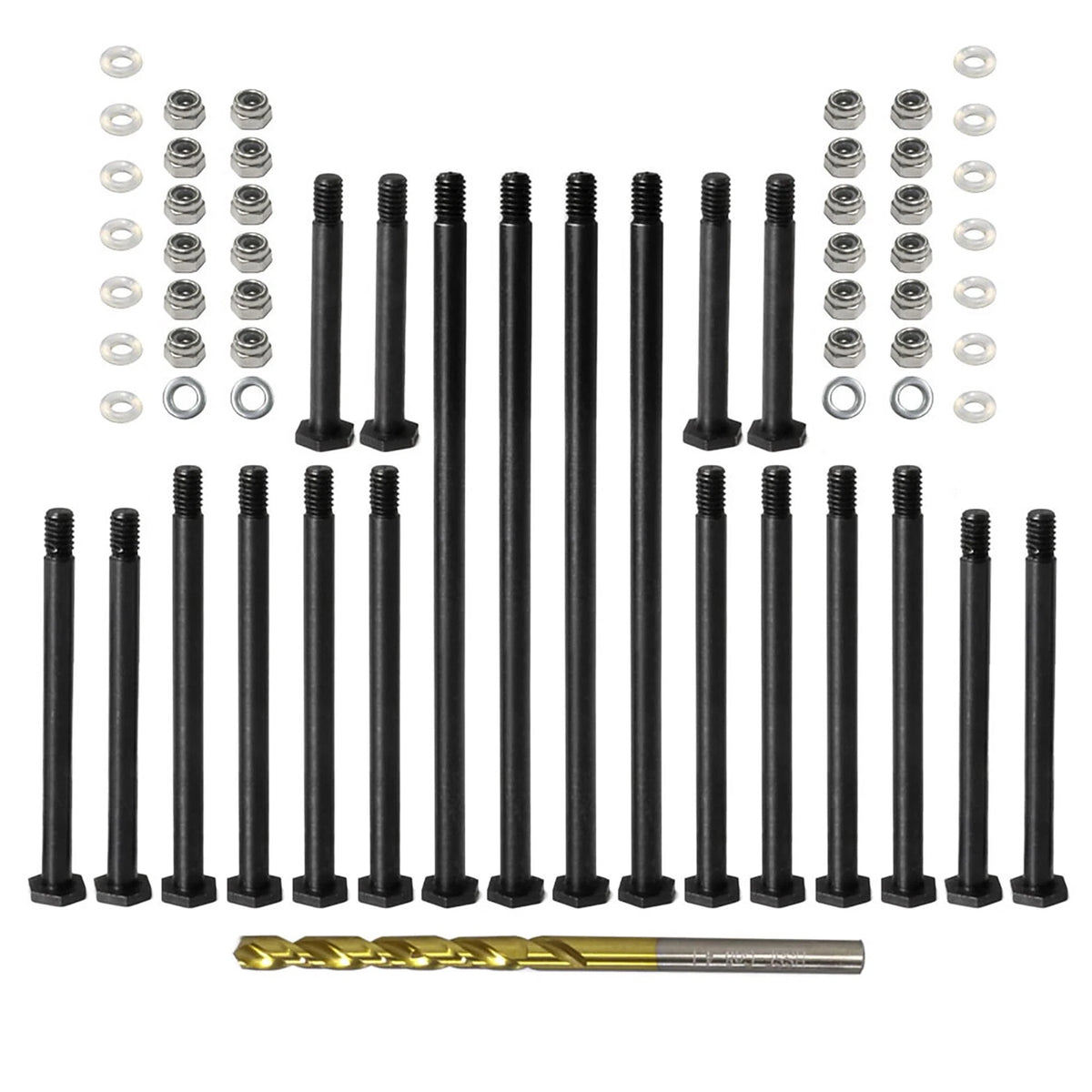 Front and Rear Suspension Pins Replacement For TRAXXAS 1/5 X-MAXX 6S/8S 1/6 XRT
