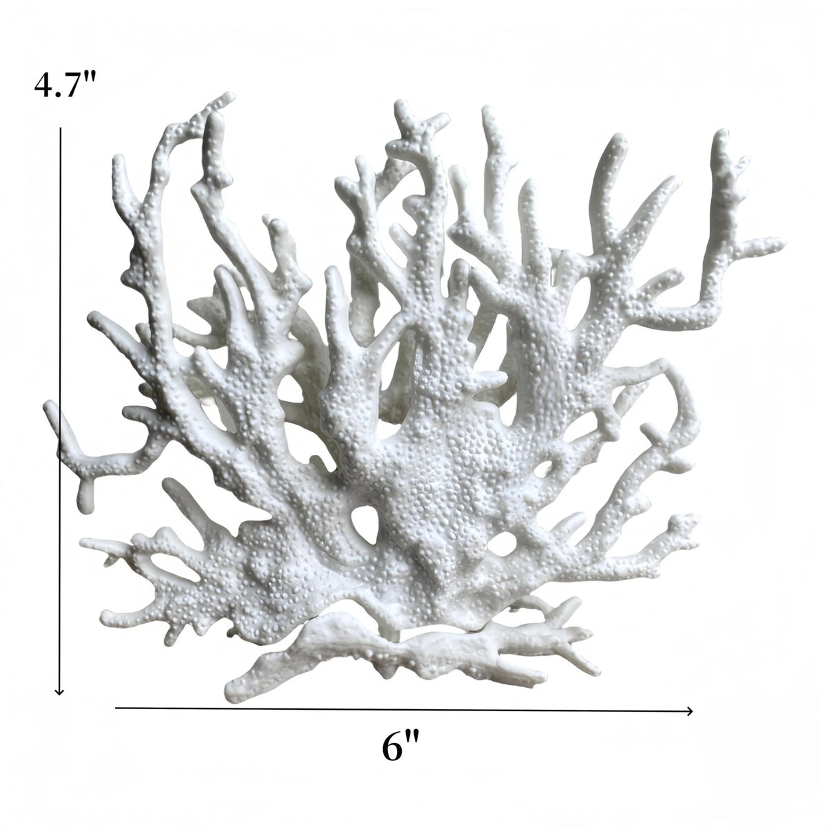 SwandTanpand Fish Tank Decorations,Aquarium Corals Decoration, Medium, White