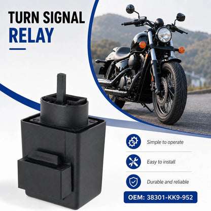DIY Install 38301-KK9-952 Turn Signal Flasher Relay Fits for Honda NT650 88-92