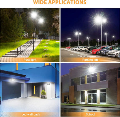 2 Pack Dusk to Dawn Sensor for Outdoor Lighting, 120-277V 2 Pack, Black