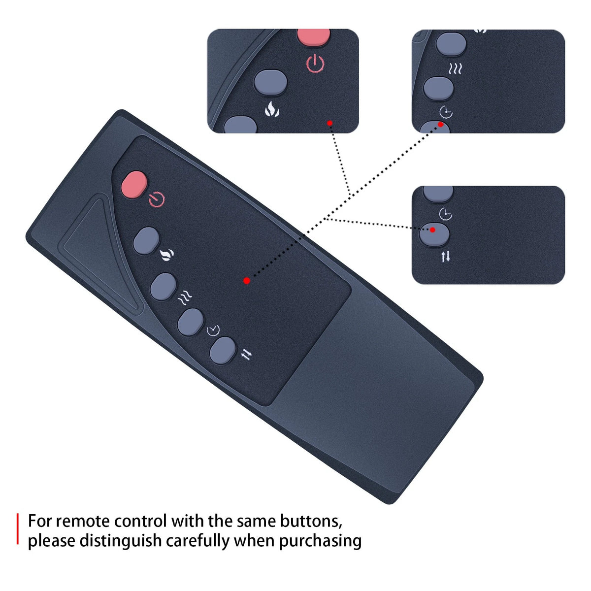 Remote Control For Altra Flame Fireplace FA23V60 FA23V60L FA23V60L-1 FA23V60-L