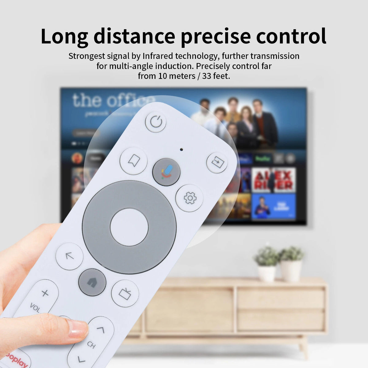 Remote Control For Brisanet Brisabox TV with Google Assistant