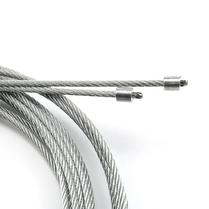 Two 150" Replacement Cable Wire- Enclosed Cargo Trailer Ramp Door Spring 12.5'