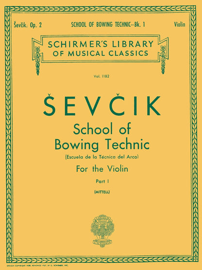 Otakar Sevcik School of Bowing Technics, Op. 2 Book 1 | Violin Method...