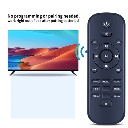 Replacement Remote Control For OFFSIR Sound Bar 16 Inch Bluetooth TV Speaker