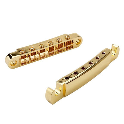 Tune-O-Matic Bridge Tailpiece Stop Bar For Epiphone LP SG Guitar GOLD SET
