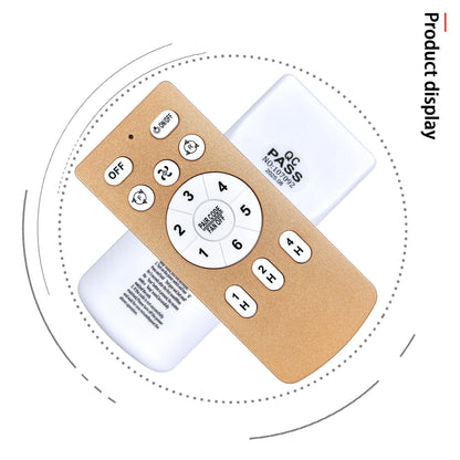 Remote Control For Letmarey/Bouncats/JahyShow/HuixuTe/InfiniPower Ceiling Fan