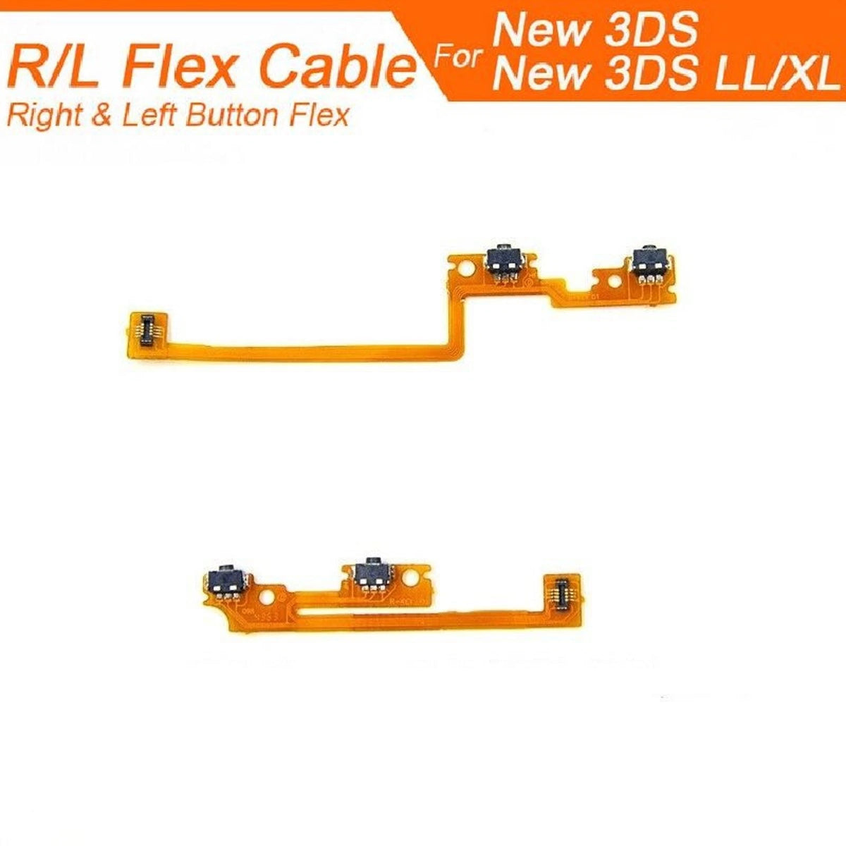 L R ZR ZL Button Ribbon Flex Cable For Nintendo  3DS N3DS XL/LL Accessories