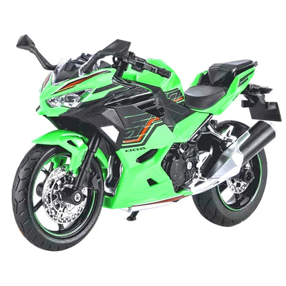 1/12 Scale Alloy+PC For Kawasaki Ninja 400 Motorcycle Model Finished Decoration