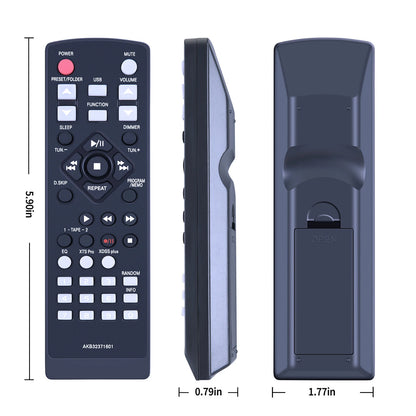 AKB32371601 Replace Remote Control For LG Audio LMS-W550 LM-U1050 LM-U1350