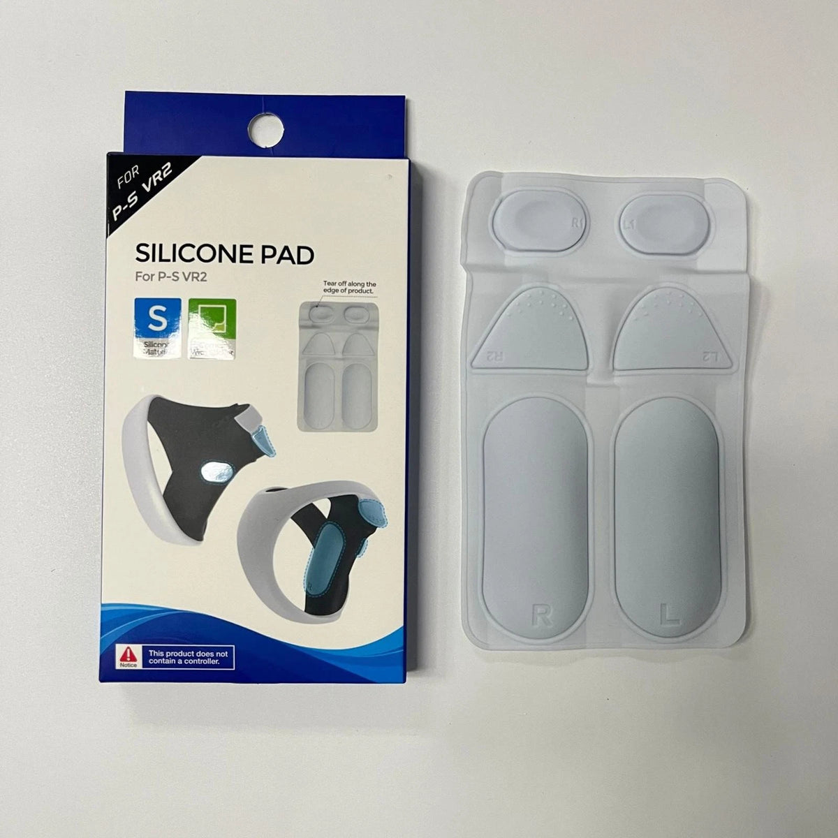 Anti-Slip Silicone Pad Kit for PS VR2 Gamepad Grip Button Protection Pads