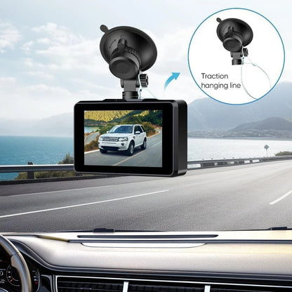 Dash Cam Mount, Suction Cup Windshield Mounting Black