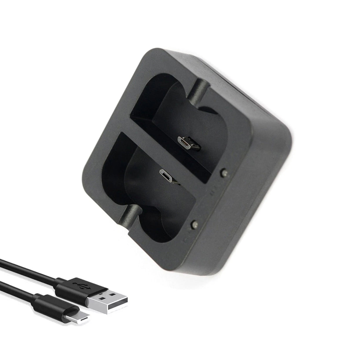 5V Dual-Port Battery Charger USB Charging Dock For Video Doorbell 2/3/3 Plus/4