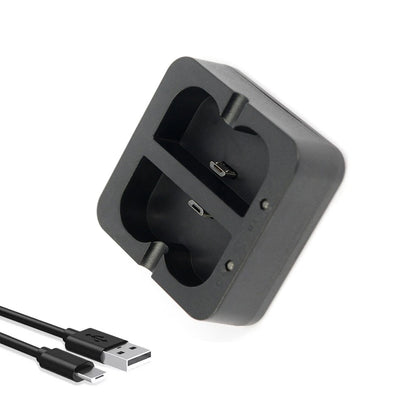 5V Dual-Port Battery Charger USB Charging Dock For Video Doorbell 2/3/3 Plus/4