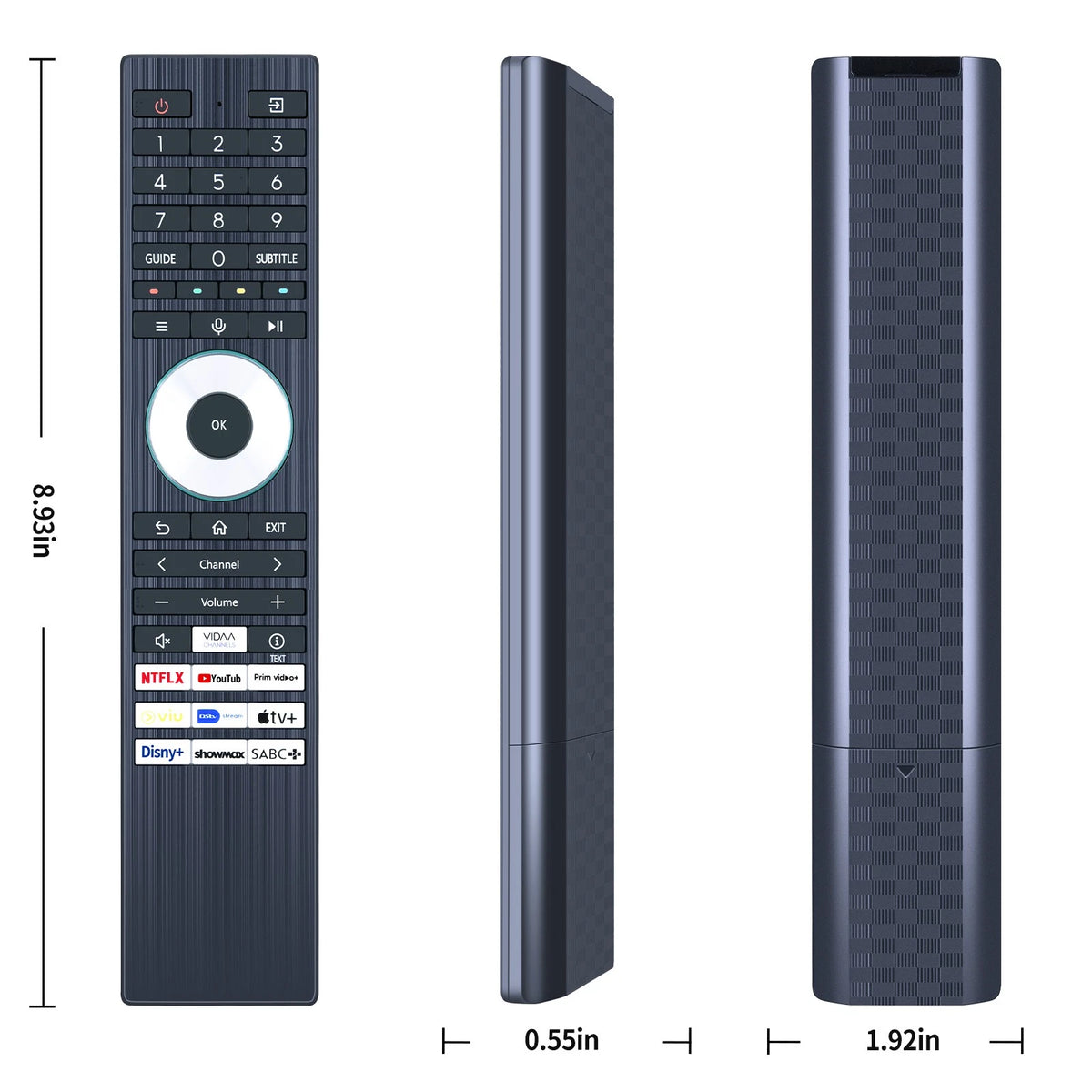 ERF3Q98T Replacement Remote Control For Toshiba Smart TV With SABC
