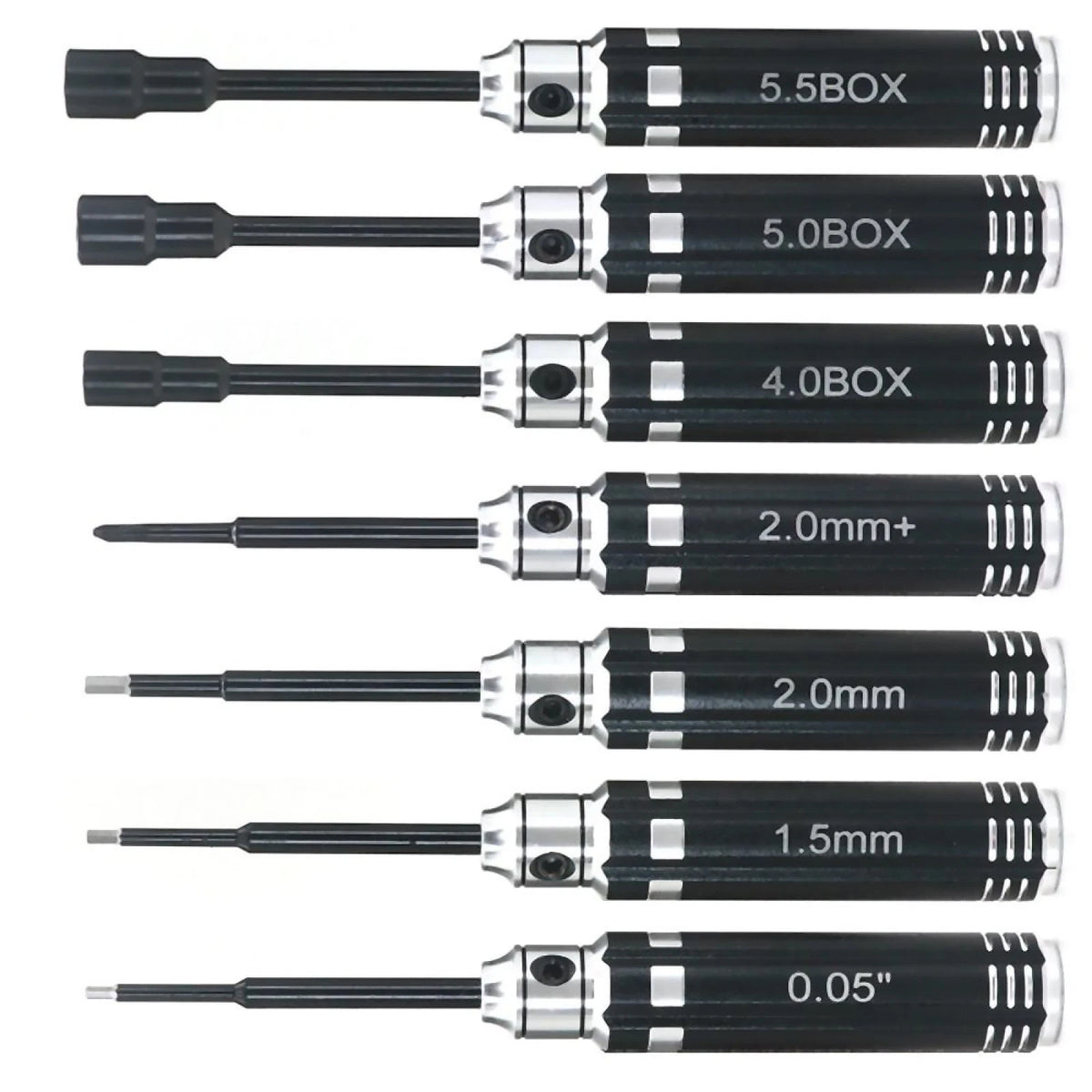 7 IN 1 Steel Short Handle Hex Screwdriver Nut Driver Tool For TRX4M FCX24 SCX24