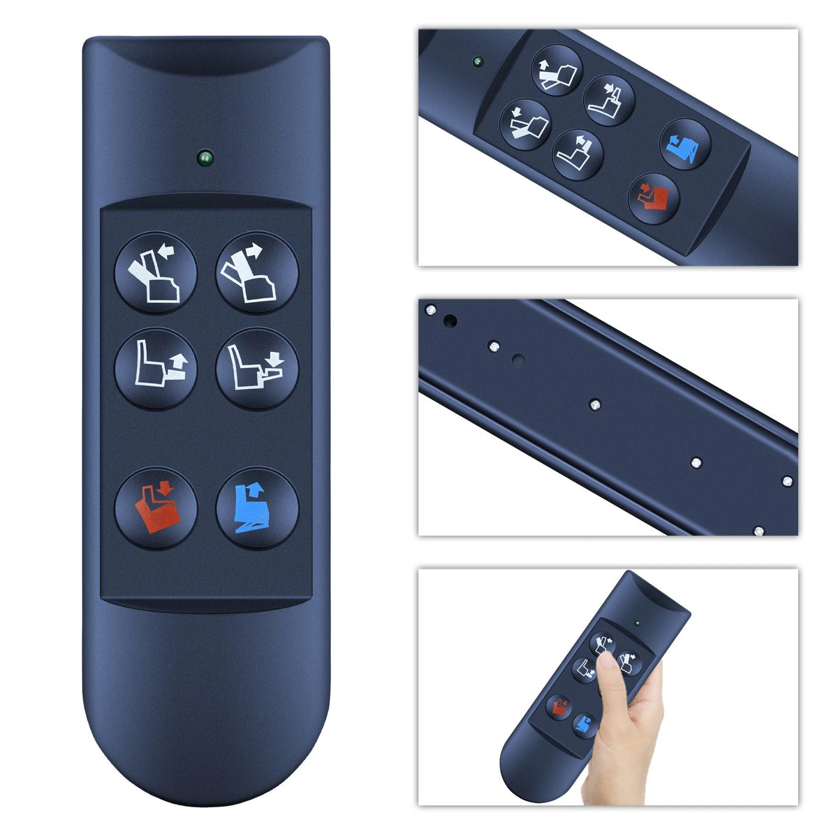 Lift Chair Power Recliner 6 Button 5 Pin Hand Control Remote ZK756HCL