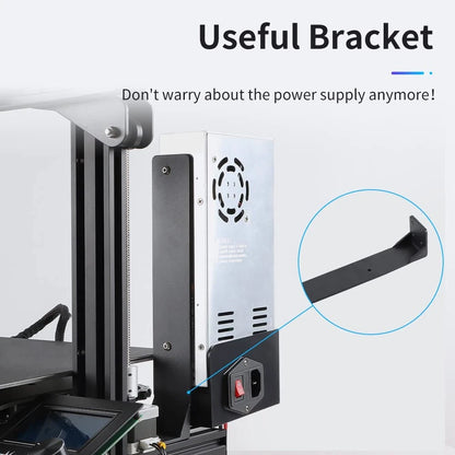 Creality 3D Official Printer Ender 3 Dual Z-axis Upgrade Kit with Lead Black