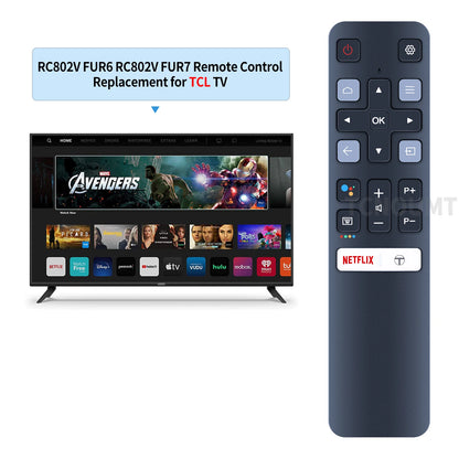 RC802V FUR6 RC802V FUR7 Voice Remote Control For TCL TV 40S6500 43P715 50P715