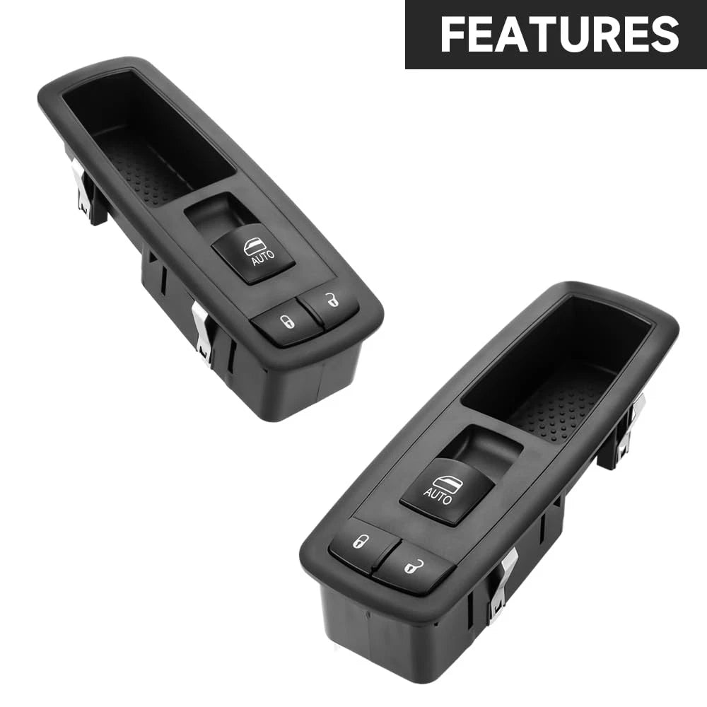 Front Right Passenger Side Master Power Window Switch - Compatible for Dodge...