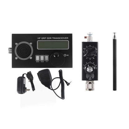 Durable 8-Band 10W USDR/USDX HF QRP SDR Transceiver SSB/CW Transceiver w/Antenna