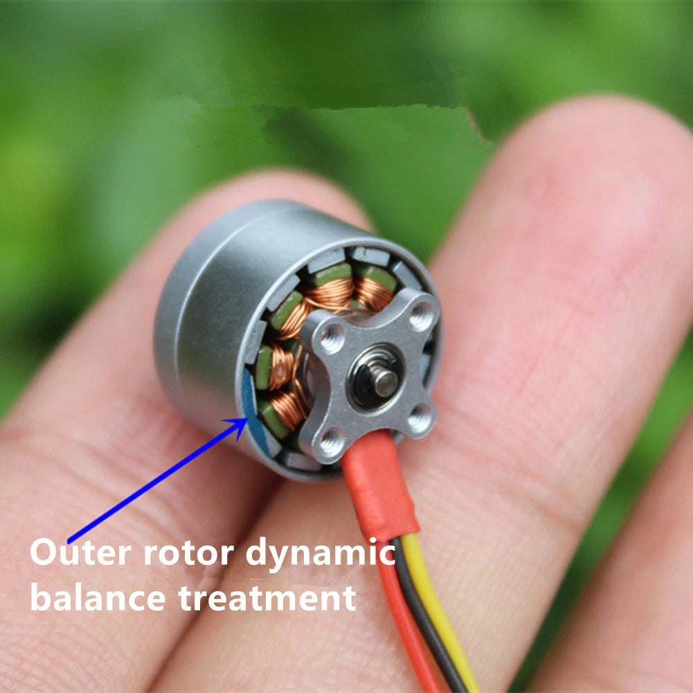 4300kv 1S-3S RC Drone Battery Mini Outer Rotor High Speed Brushless Motor 1104