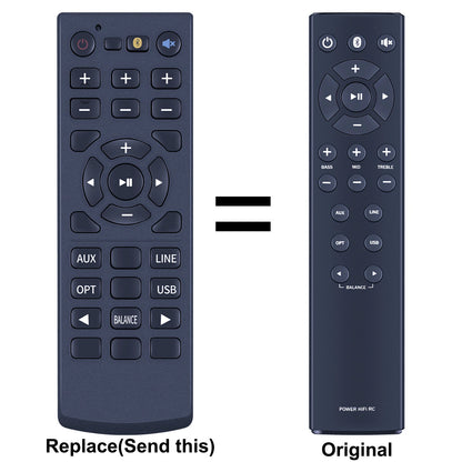 Replacement Remote Control For TEUFEL POWER HIFI RC