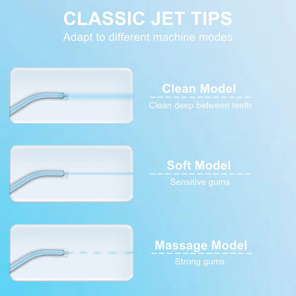 Replacement Tips for COSLUS FC5360 Water Flosser, Flosser Clear