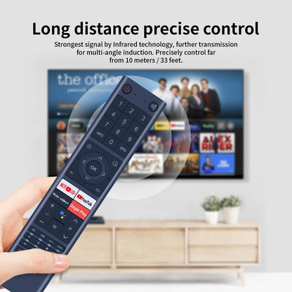 Replacement Remote Control For CHIQ Smart TV U43G7H L32G7H Without Voice