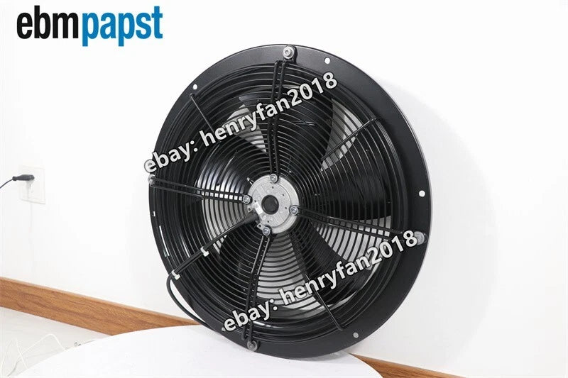 Ebmpapst Fan W4D400-CP12-31 Axial Fan AC 230V 135/185W 0.76/0.68A Cooling Fan