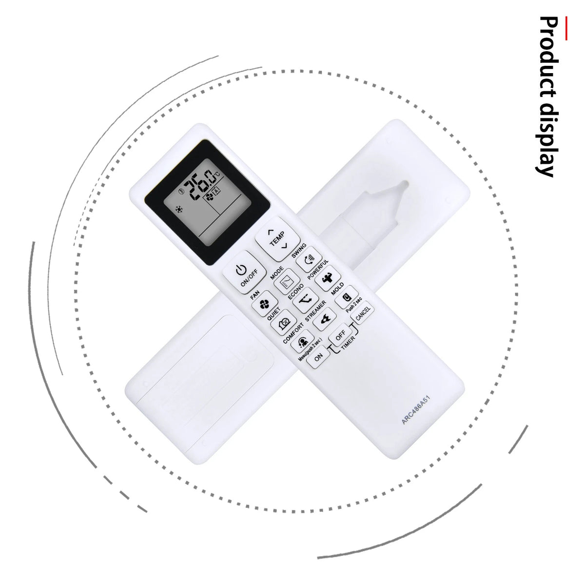 ARC486A51 Remote Control For Daikin Air Conditioner FTKF35XVMV RKF35XVMV