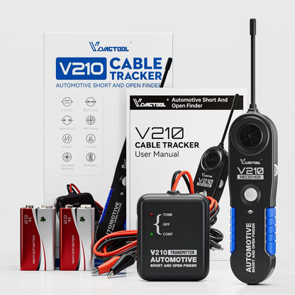 VDIAGTOOL V210 Wire Tracer Electrical Automotive Open & Short Finder Blue
