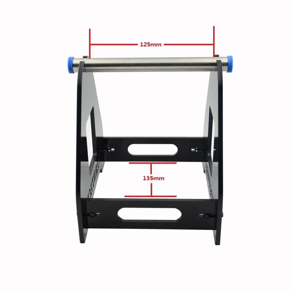 Iverntech 1 Spool Acrylic 3D Printer Filament Holder Mount Rack for Black