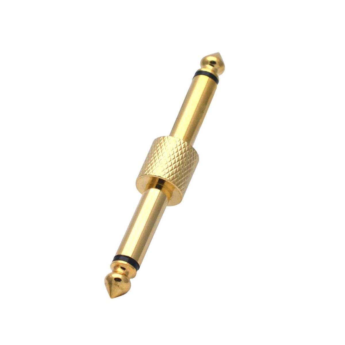 5PCS 6.35 Male to Male Gold Plated audio adapter Support Versatile Usage