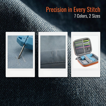 Stitch Gun for Clothes, Handheld Quick Clothing Fixer - No Sew Sewing Kit...